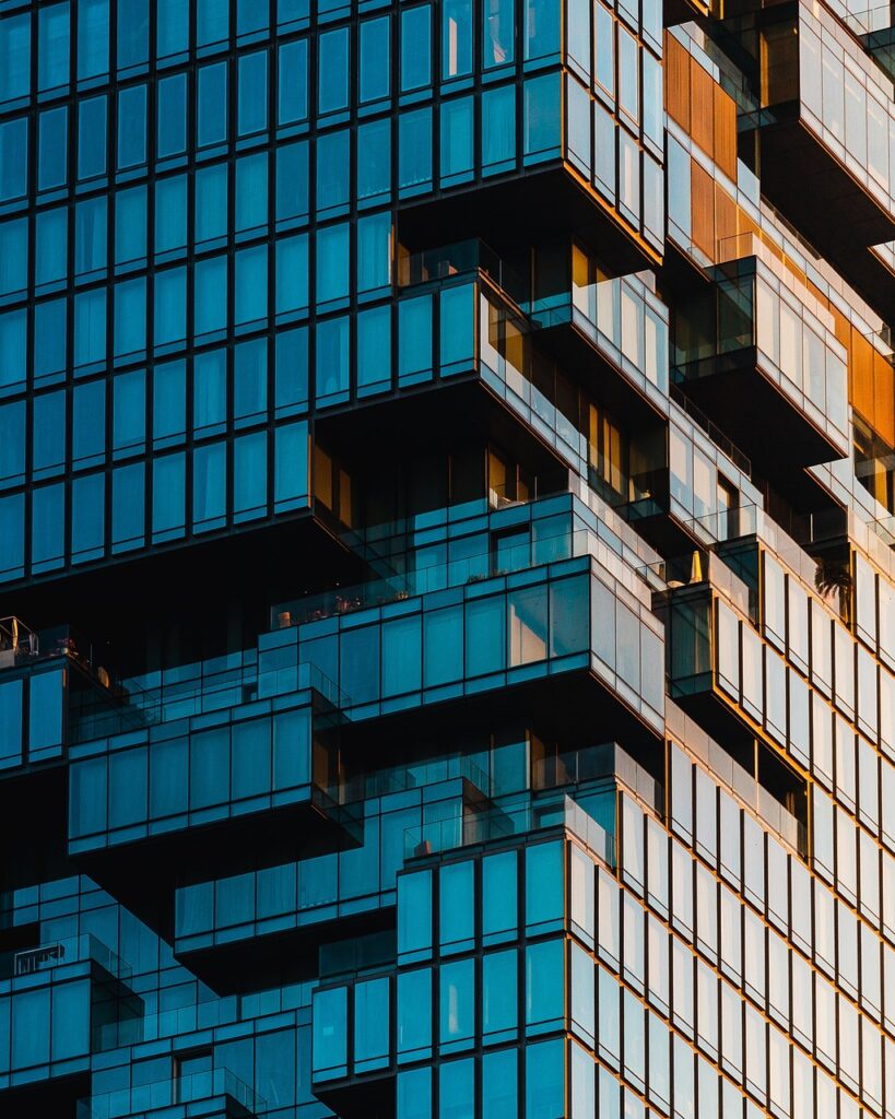 building, architecture, modern, modern building, facade, glass windows, modern architecture, office building, structure, contemporary architecture